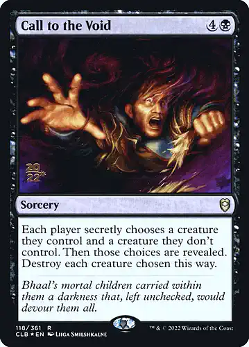 Call to the Void - clb Spoiler