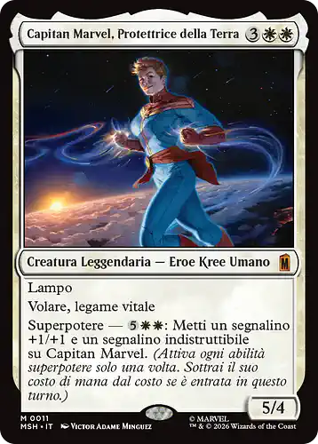 Captain Marvel, Earth's Protector - msh Spoiler