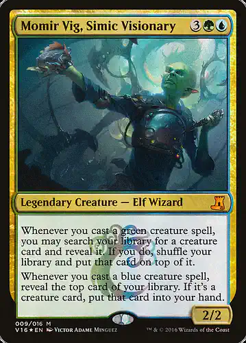 Momir Vig, Simic Visionary - v16 Spoiler
