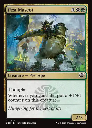 Pest Mascot - sos Spoiler