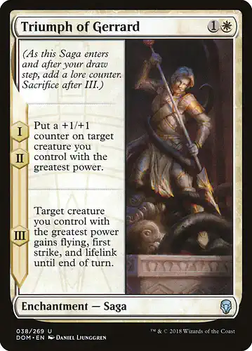 Triumph of Gerrard - dom Spoiler