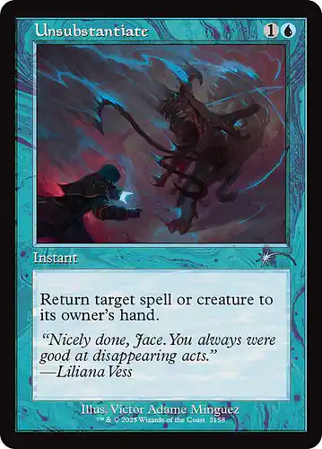 Unsubstantiate - sld Spoiler