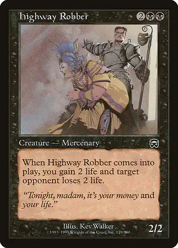 Highway Robber - mmq Spoiler