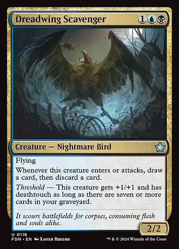 Dreadwing Scavenger - fdn Spoiler