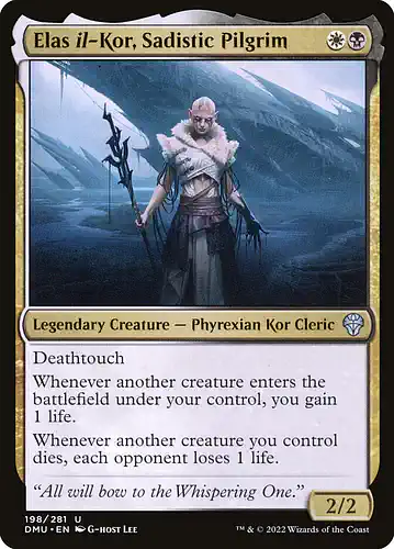 Elas il-Kor, Sadistic Pilgrim - dmu Spoiler