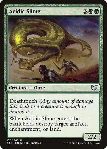 Acidic Slime - c15 Spoiler