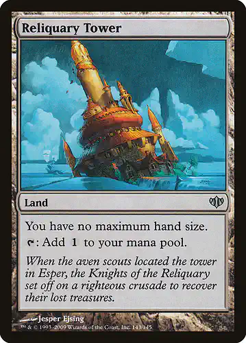 Reliquary Tower - con Spoiler