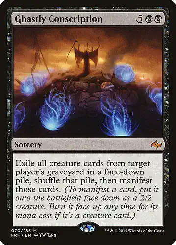 Ghastly Conscription - frf Spoiler