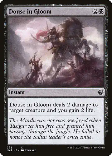 Douse in Gloom - jmp Spoiler