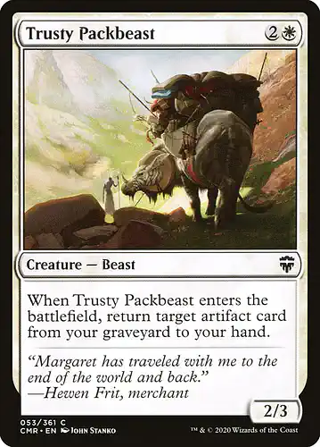 Trusty Packbeast - cmr Spoiler