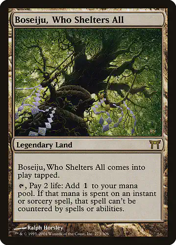 Boseiju, Who Shelters All - chk Spoiler