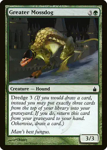 Greater Mossdog - rav Spoiler