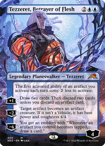 Tezzeret, Betrayer of Flesh - neo Spoiler