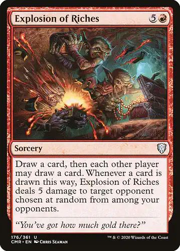Explosion of Riches - cmr Spoiler