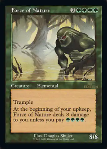 Force of Nature - 30a Spoiler
