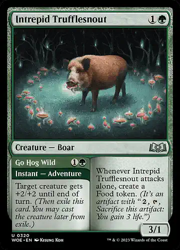 Intrepid Trufflesnout - woe Spoiler