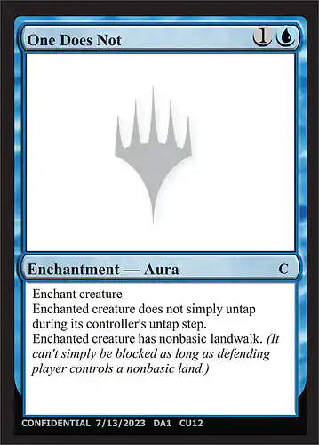 One Does Not - unk Spoiler