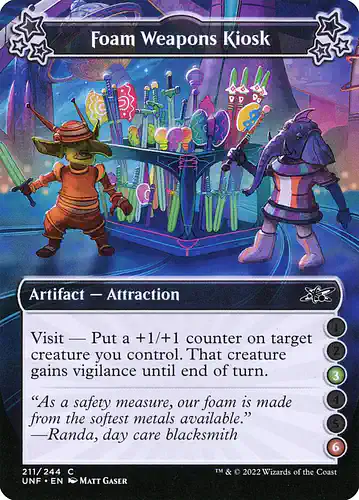Foam Weapons Kiosk - unf Spoiler