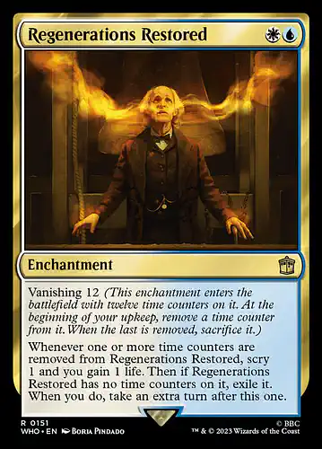 Regenerations Restored - who Spoiler