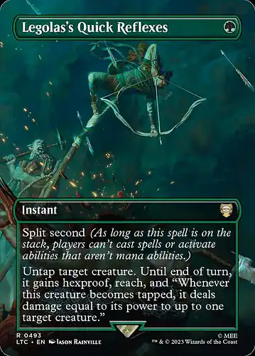 Legolas's Quick Reflexes - ltc Spoiler