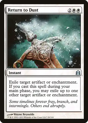 Return to Dust - cmd Spoiler