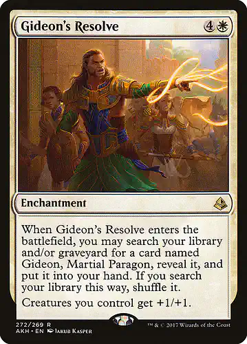 Gideon's Resolve - akh Spoiler