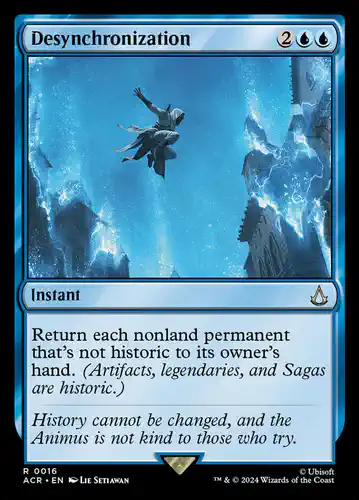 Desynchronization - acr Spoiler
