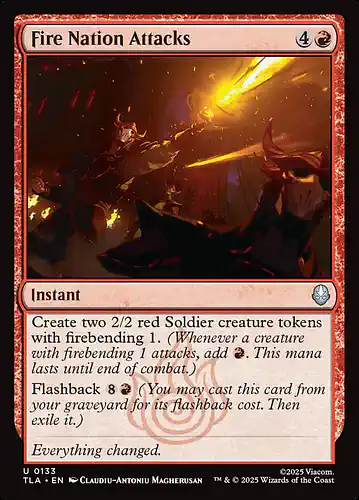 Fire Nation Attacks - tla Spoiler