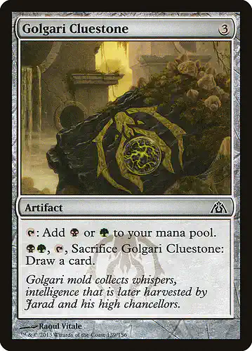 Golgari Cluestone - dgm Spoiler