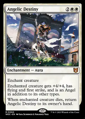 Angelic Destiny - woc Spoiler