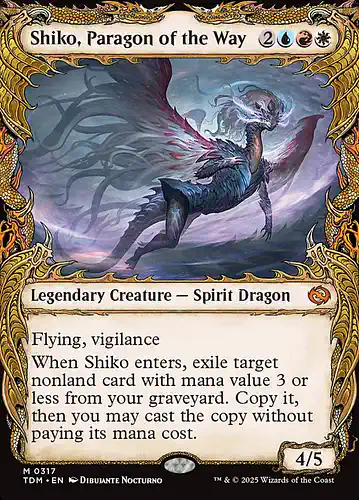 Shiko, Paragon of the Way - tdm Spoiler