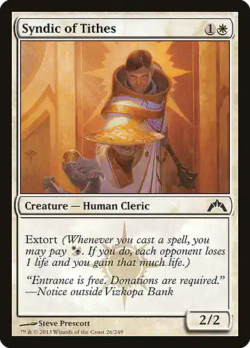 Syndic of Tithes - gtc Spoiler