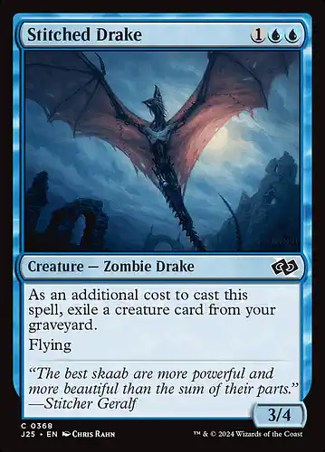 Stitched Drake - j25 Spoiler