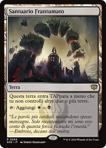 Shattered Sanctum - sos Spoiler