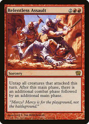 Relentless Assault - 9ed Spoiler