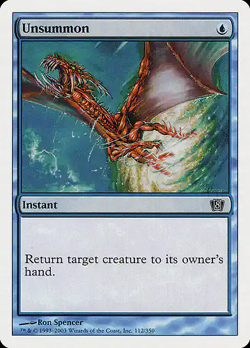 Unsummon - 8ed Spoiler
