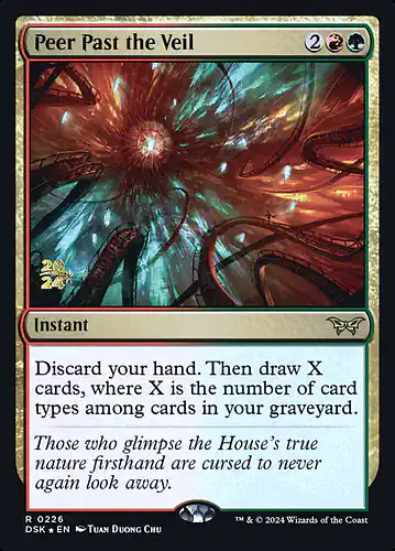 Peer Past the Veil - dsk Spoiler