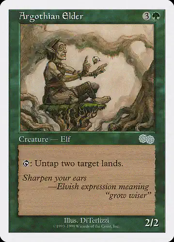 Argothian Elder - brb Spoiler