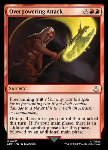 Overpowering Attack - acr Spoiler