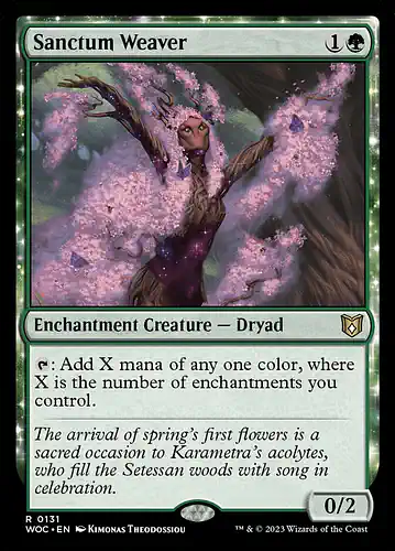 Sanctum Weaver - woc Spoiler