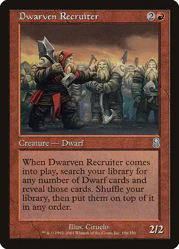 Dwarven Recruiter - ody Spoiler