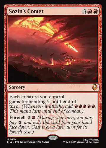 Sozin's Comet - tla Spoiler