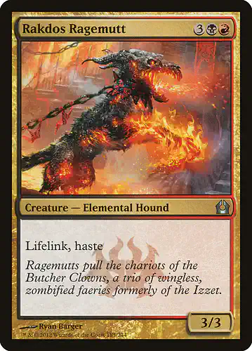 Rakdos Ragemutt - rtr Spoiler
