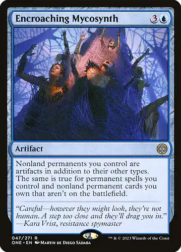 Encroaching Mycosynth - one Spoiler