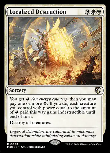 Localized Destruction - m3c Spoiler