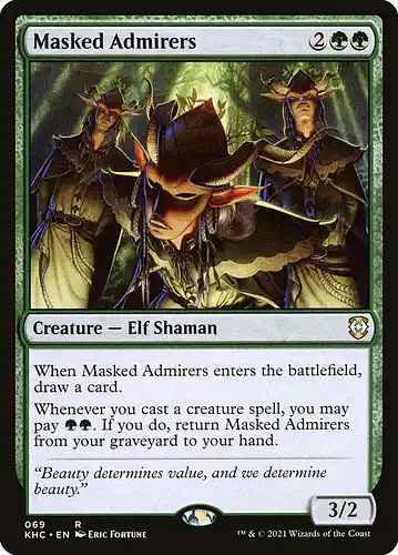 Masked Admirers - khc Spoiler