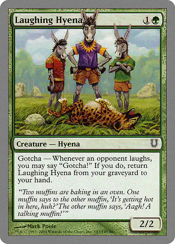 Laughing Hyena - unh Spoiler
