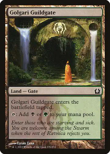 Golgari Guildgate - rtr Spoiler