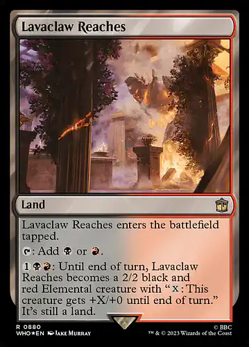 Lavaclaw Reaches - who Spoiler