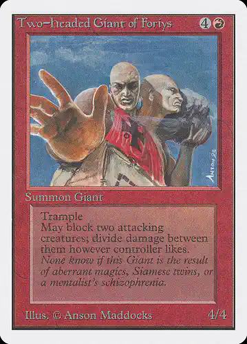 Two-Headed Giant of Foriys - 2ed Spoiler